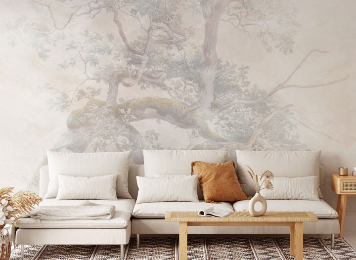 Old Forest Light Wallpaper Mural