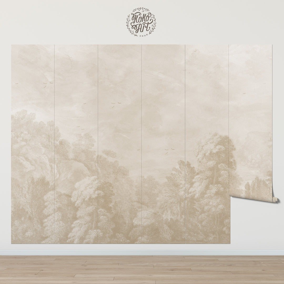 Forest in the Valley Mural
