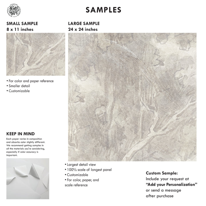 Faded Forest Dreams Wallpaper Mural