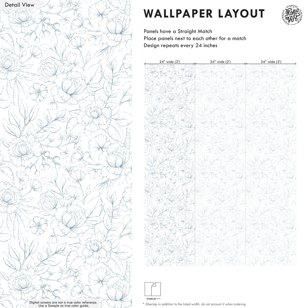 Boho Minimalist Rose Wallpaper