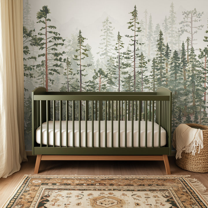 Woodland Pines Wallpaper Mural