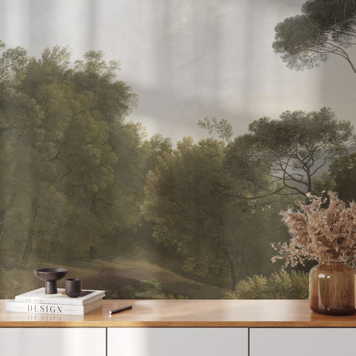 Italian Landscape Mural