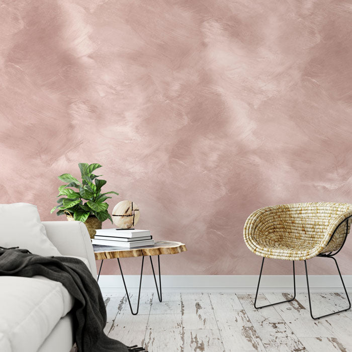Mauve Dust Minimalist Wallpaper Mural