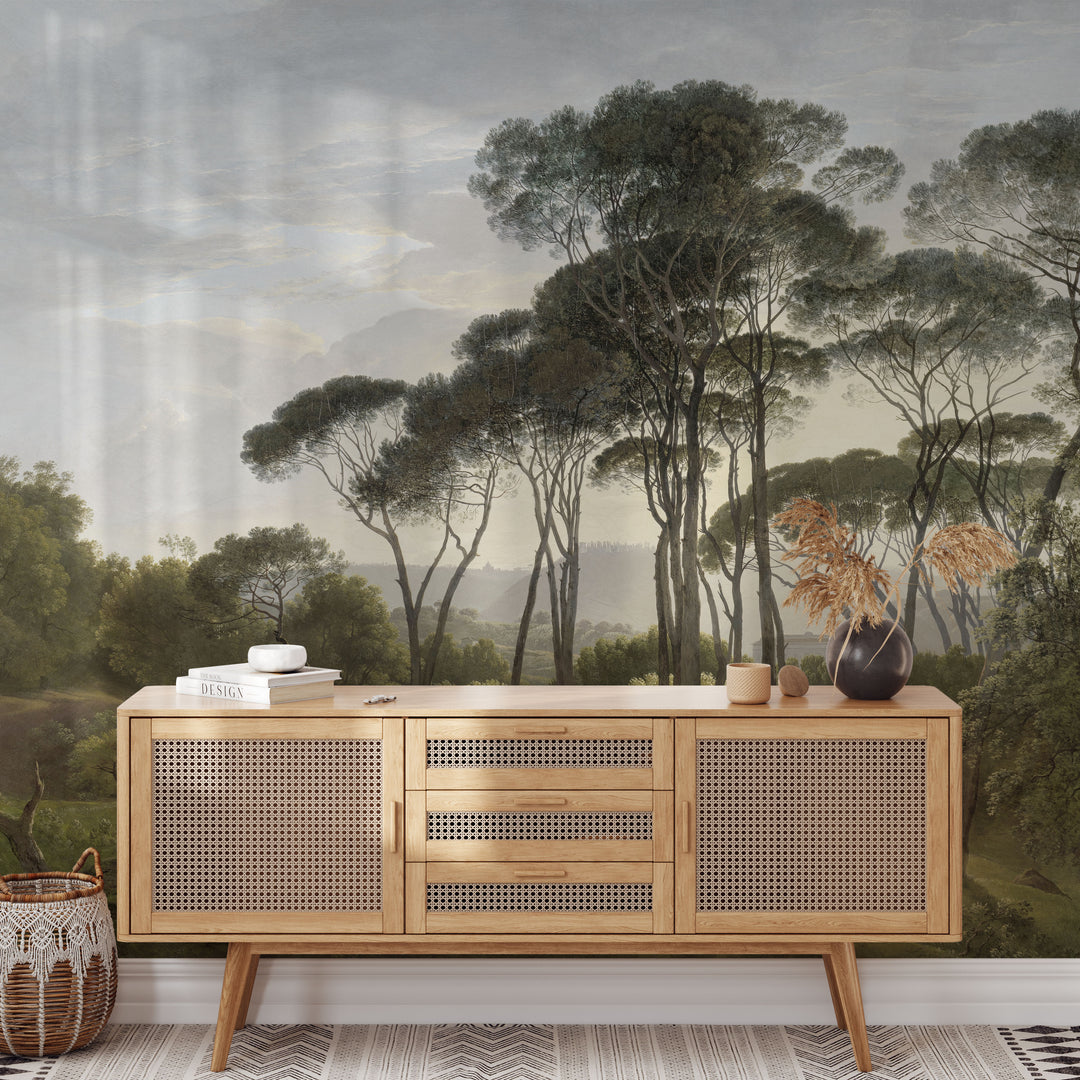 Italian Landscape Mural