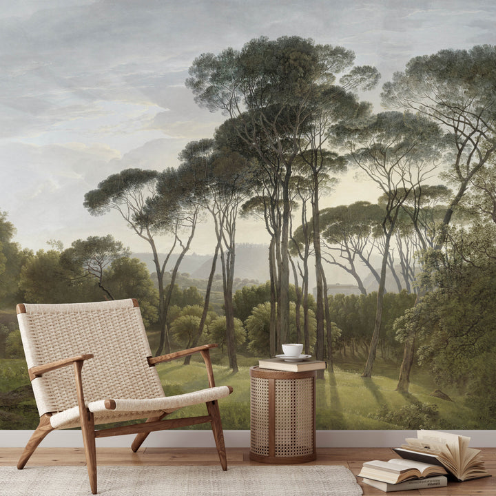 Italian Landscape Mural