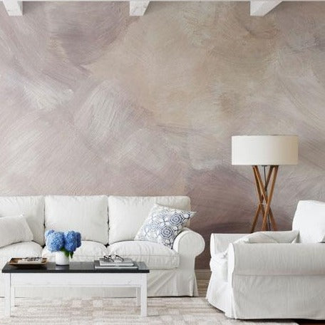 Soft Blush Mural