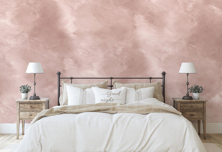 Mauve Dust Minimalist Wallpaper Mural