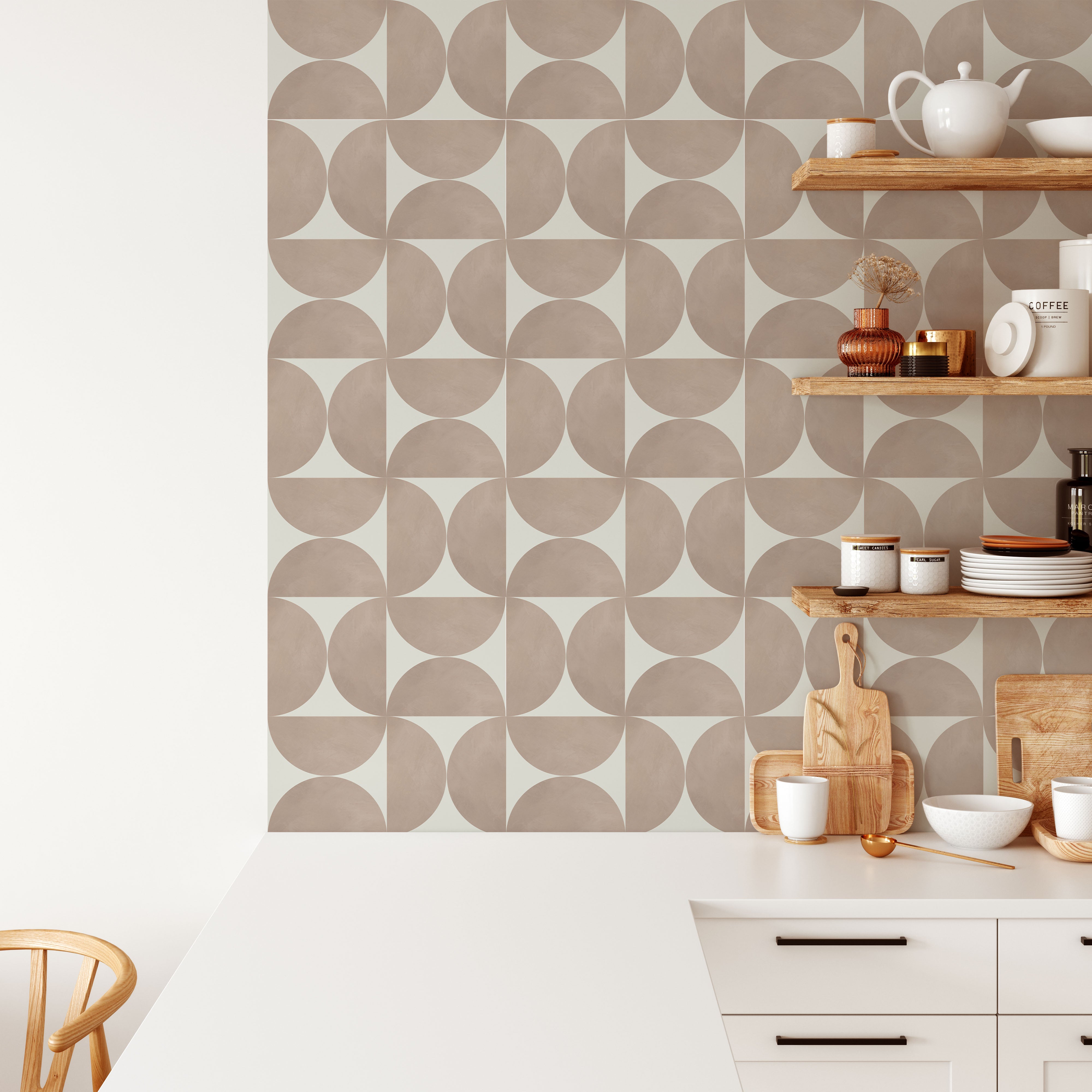 Boho Circles Pattern Tile Decal Vinyl Stickers Pack – Koko Art Shop