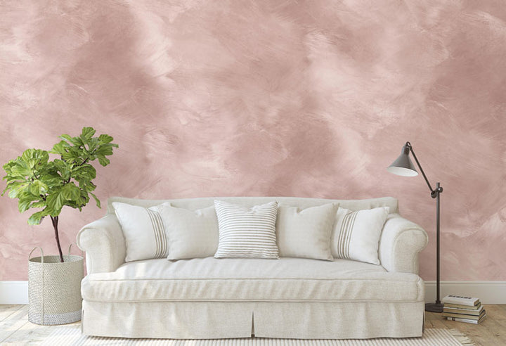 Mauve Dust Minimalist Wallpaper Mural