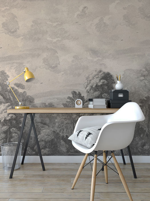 Forest in the Valley Wallpaper Mural
