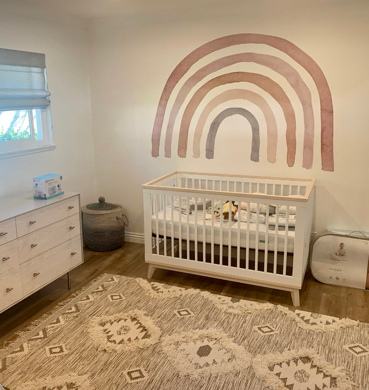 Sweet Neutral Boho Rainbow Decal