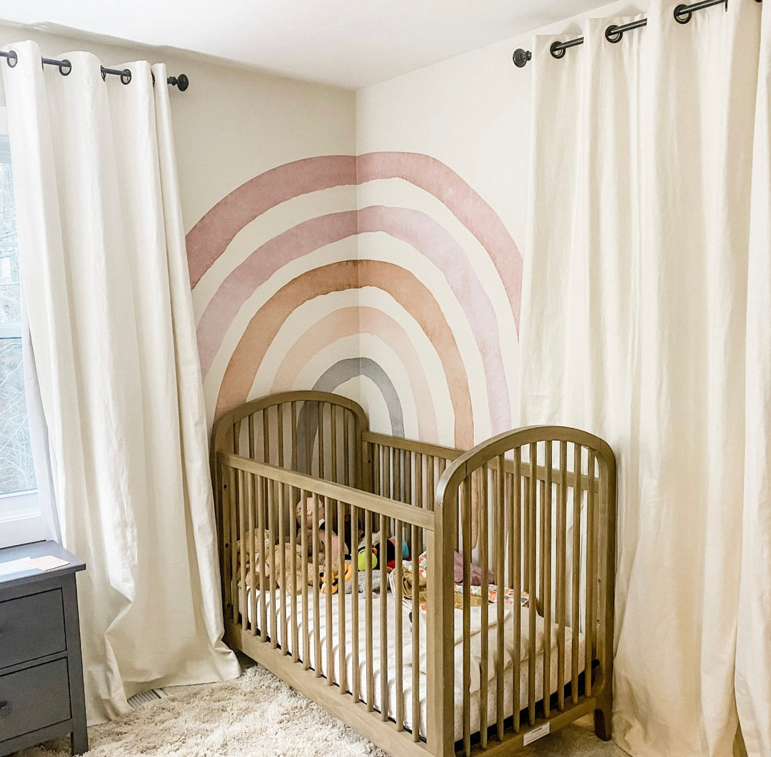 Sweet Neutral Boho Rainbow Decal