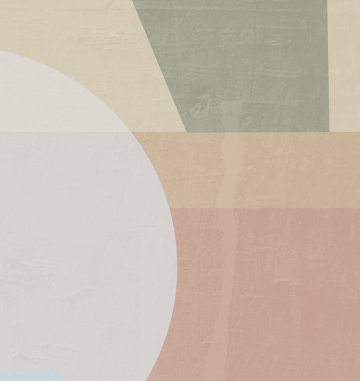 Minimalistic Shapes Mural