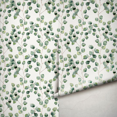 Papel pintado de eucalipto