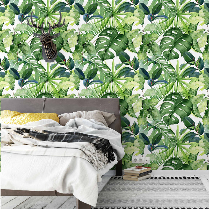 Follaje de la selva tropical