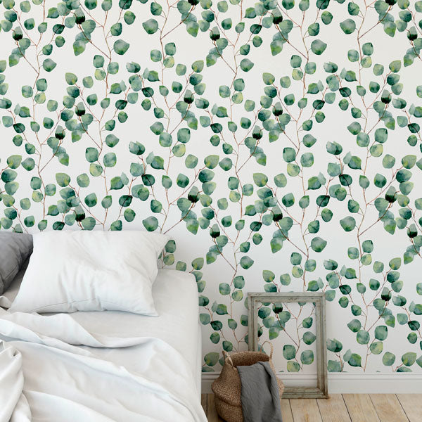 Papel pintado de eucalipto
