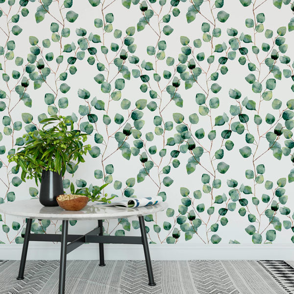 Papel pintado de eucalipto