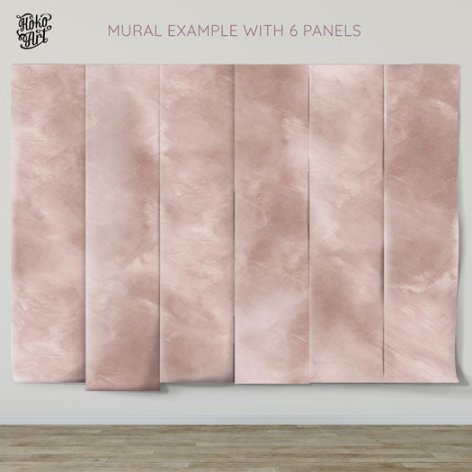 Mauve Dust Minimalist Wallpaper Mural