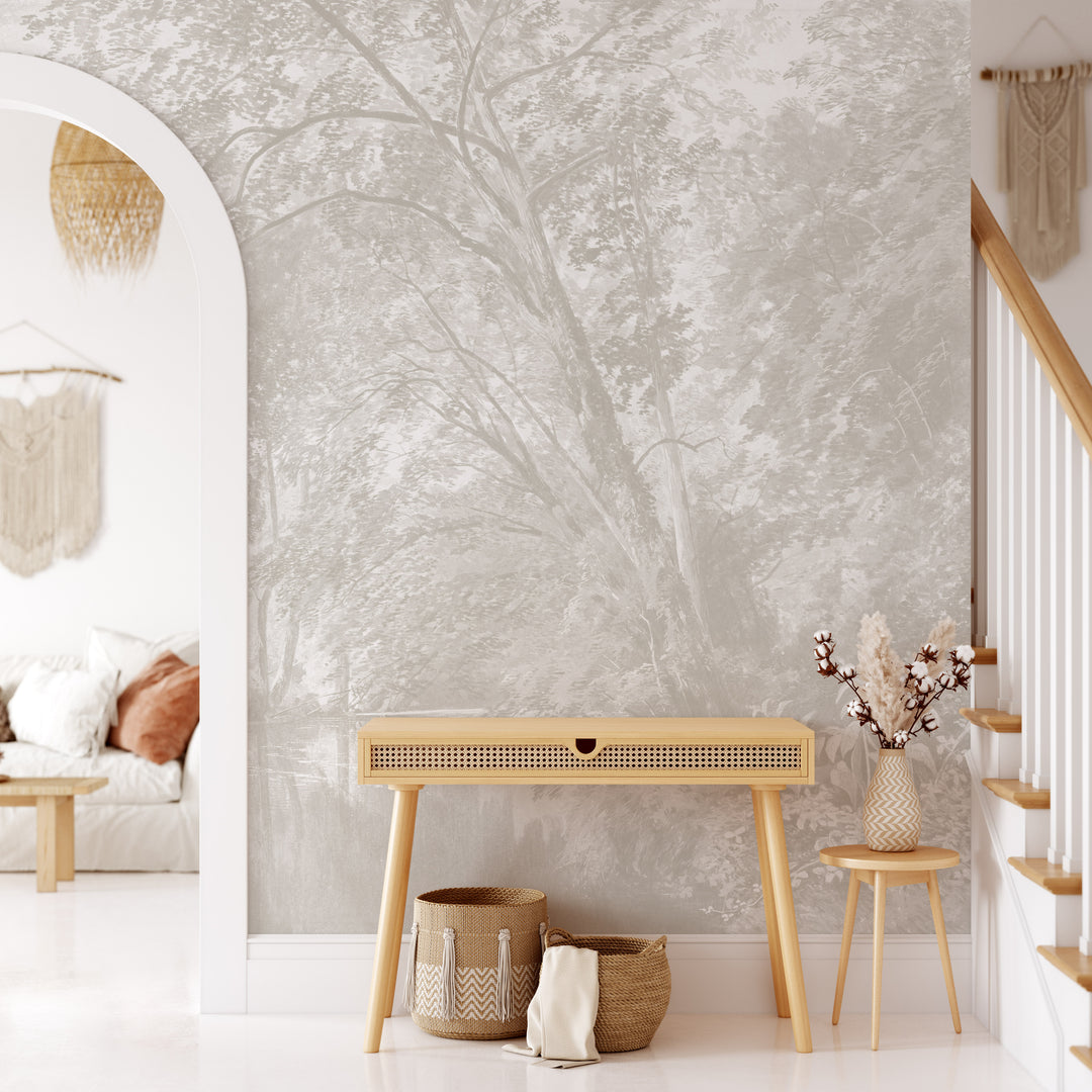 Light Wildwood Reverie Wallpaper Mural