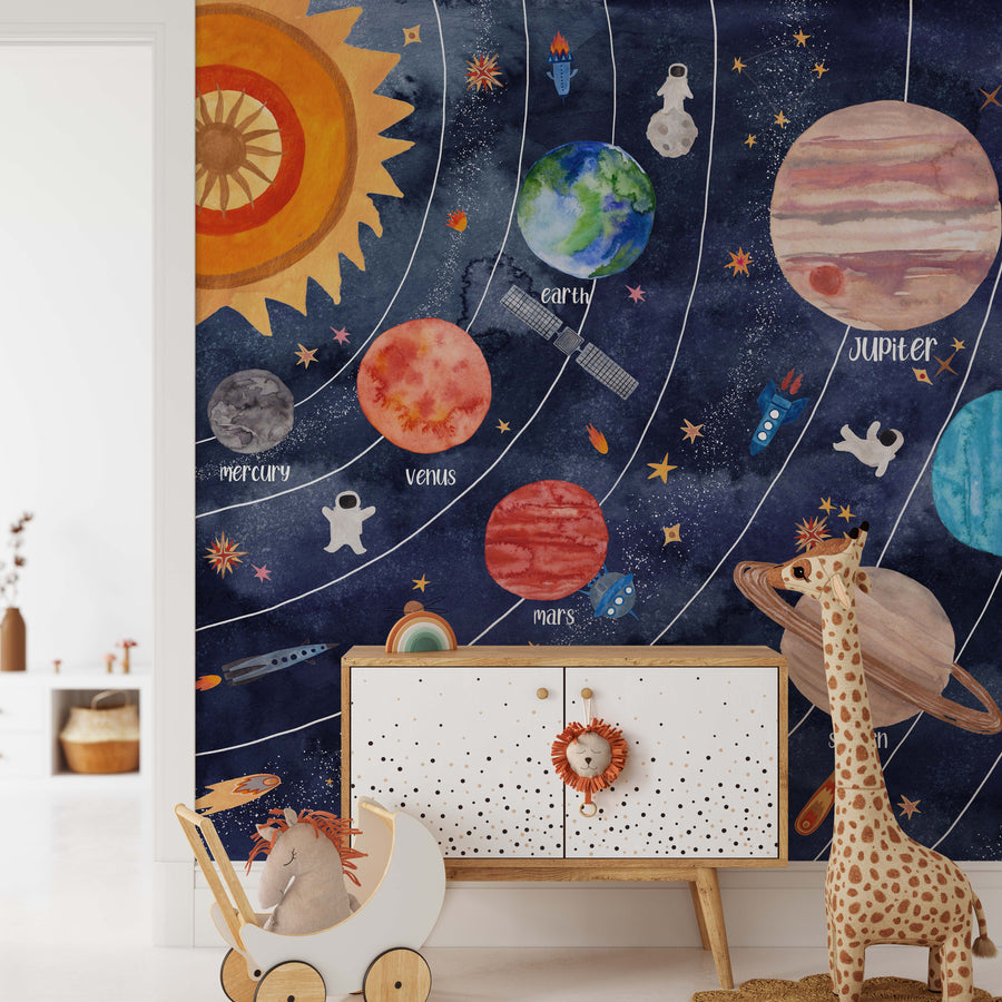 Solar System Mural – Koko Art Shop