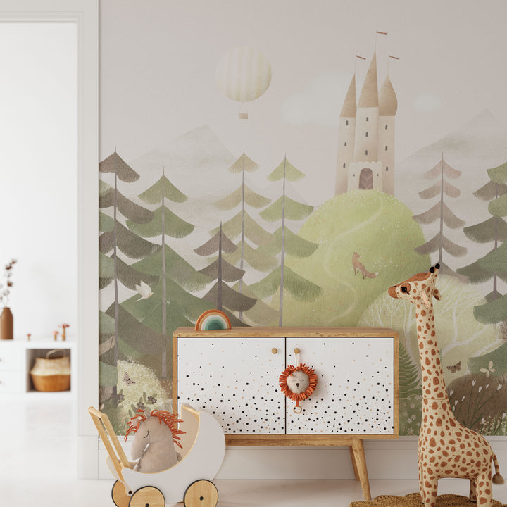 Scandinavian Castle Mural
