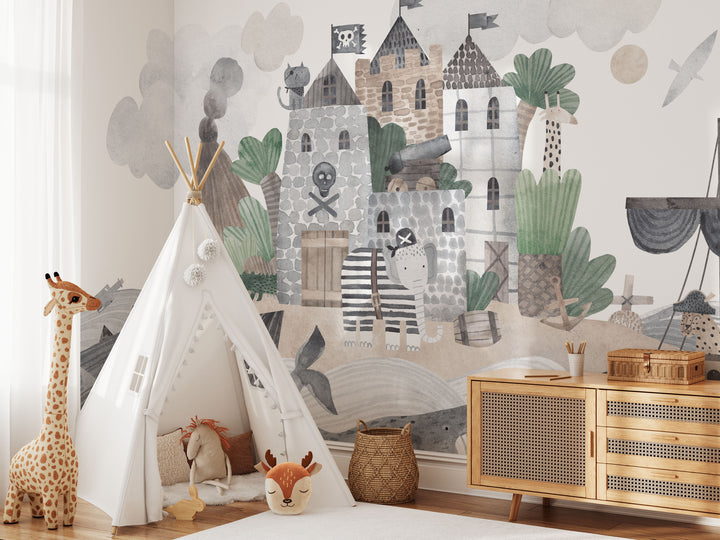 Pirate Adventure Mural