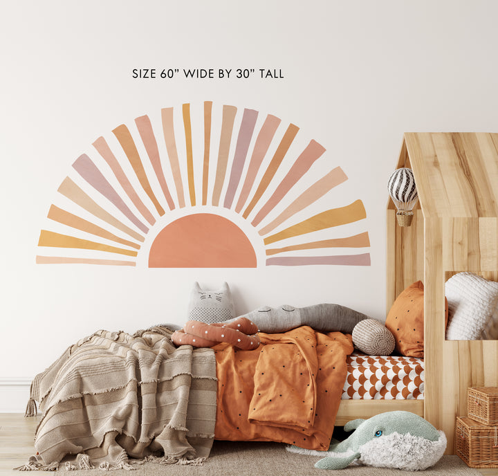 Boho Sun Decal