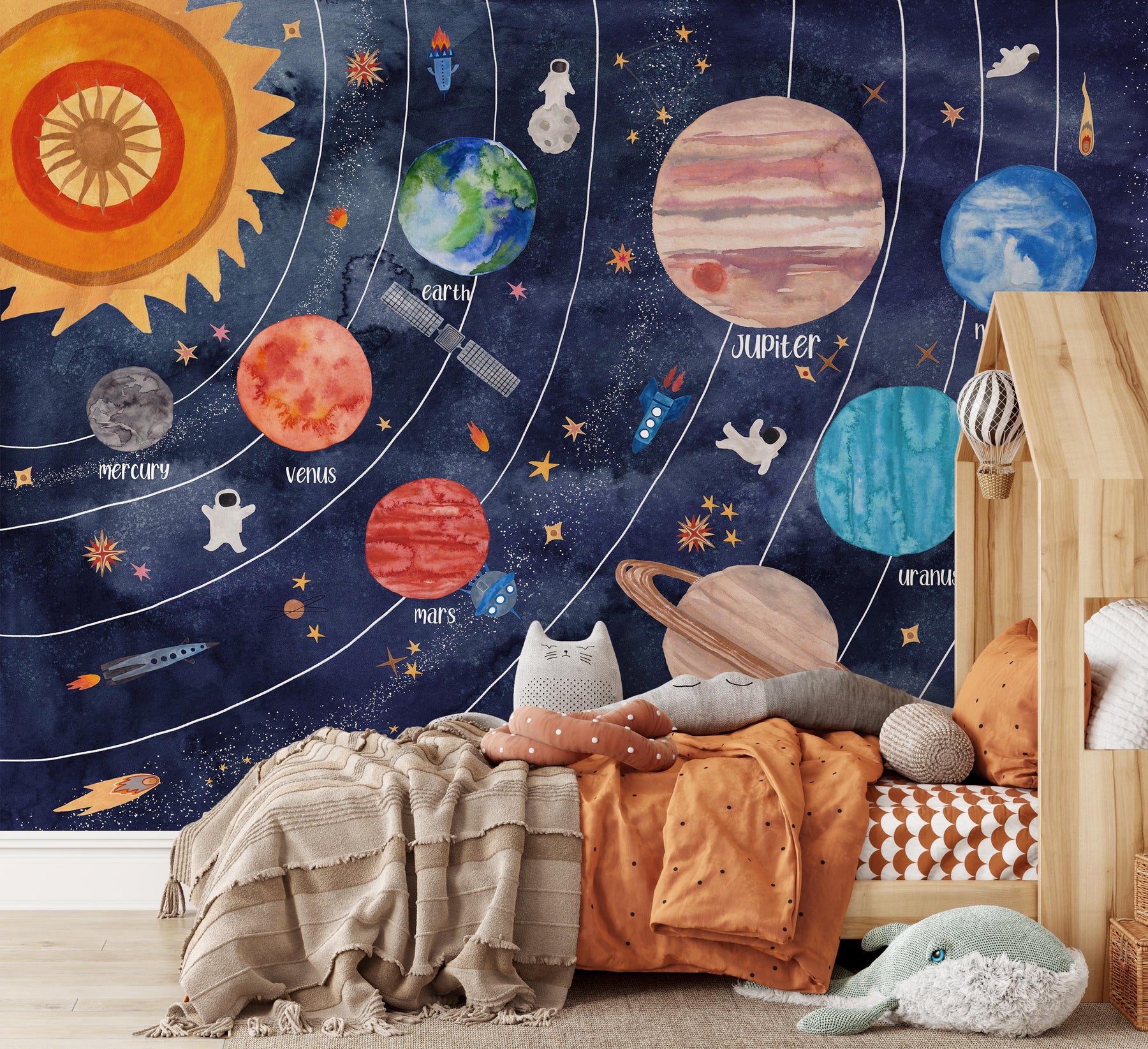 Solar System Mural – Koko Art Shop