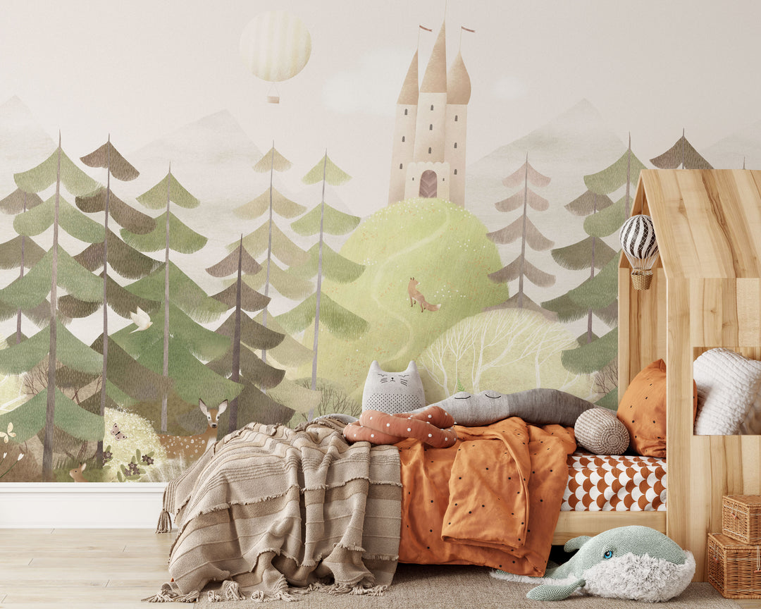 Scandinavian Castle Mural