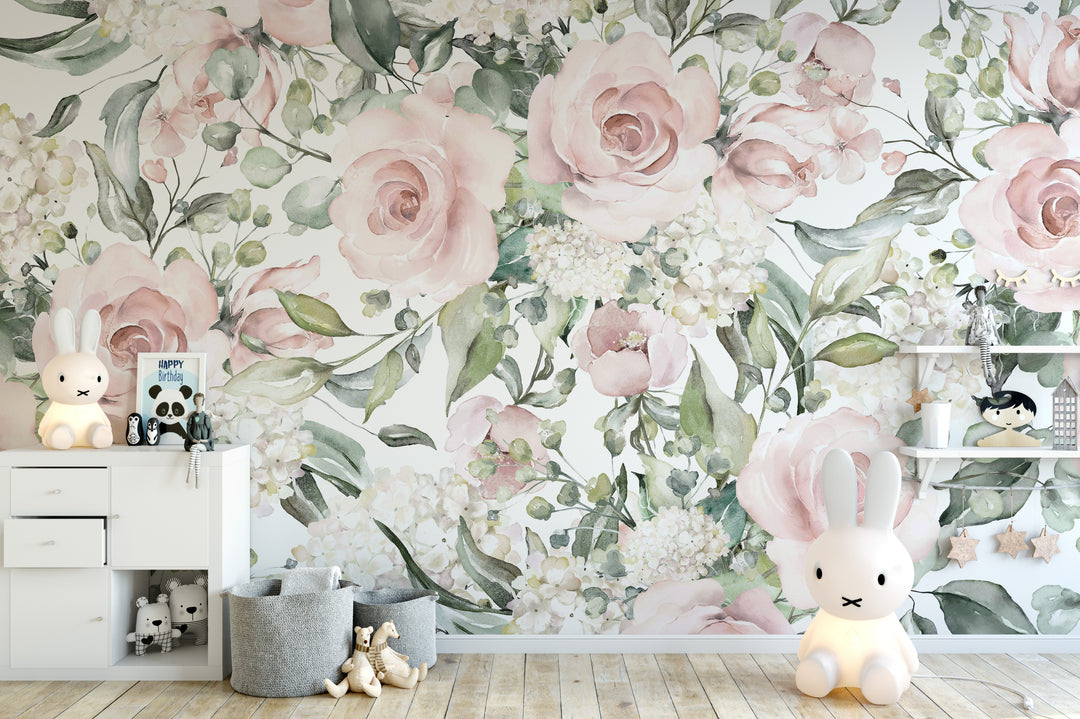 Sweet Rosy Mural