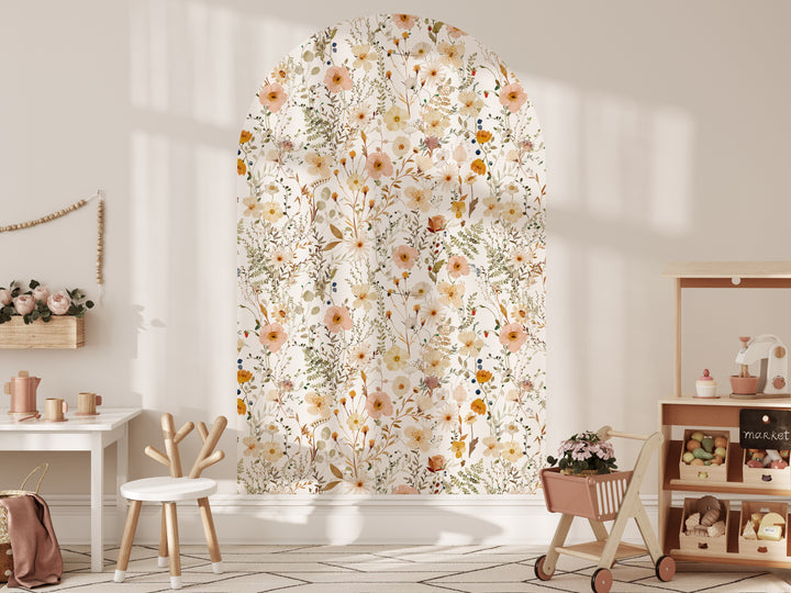 Avery Floral Arch Wall Decal