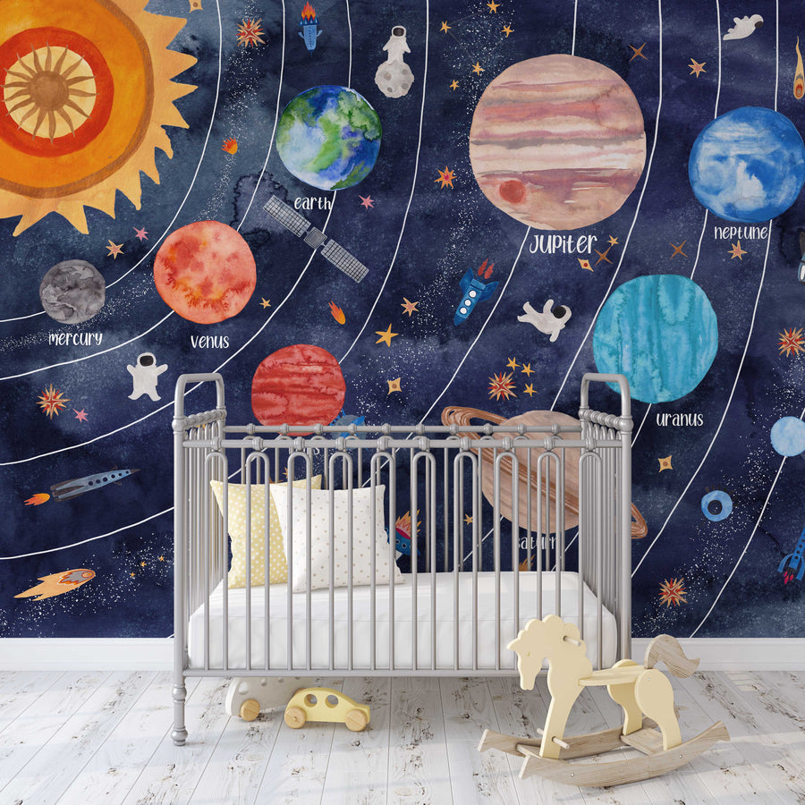 Solar System Mural – Koko Art Shop