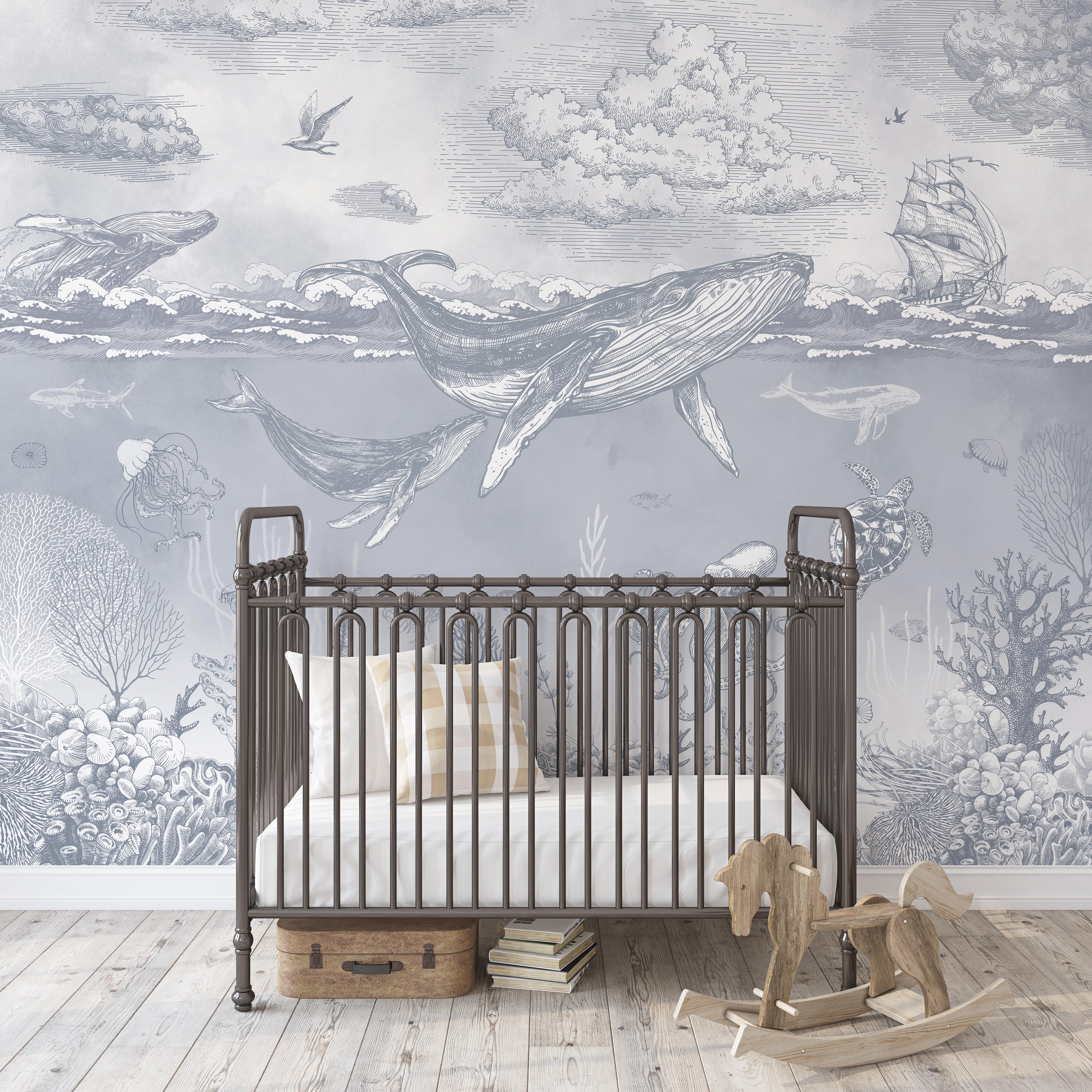 オーダー可能 Ocean wall miller  オーシャンアート Ocean Wonders Mural – Koko Art Shop