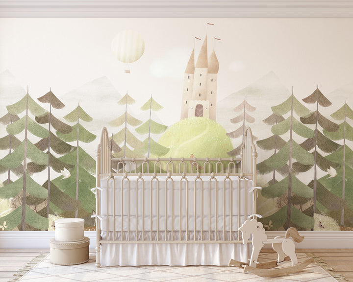 Scandinavian Castle Mural