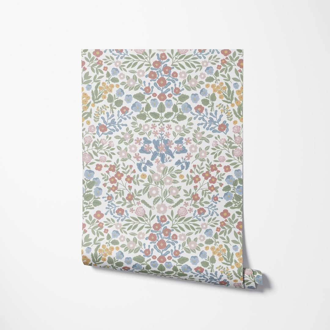 Countryside Dainty Garden Wallpaper