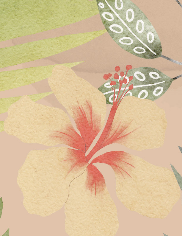 Boho Wild Safari Mural