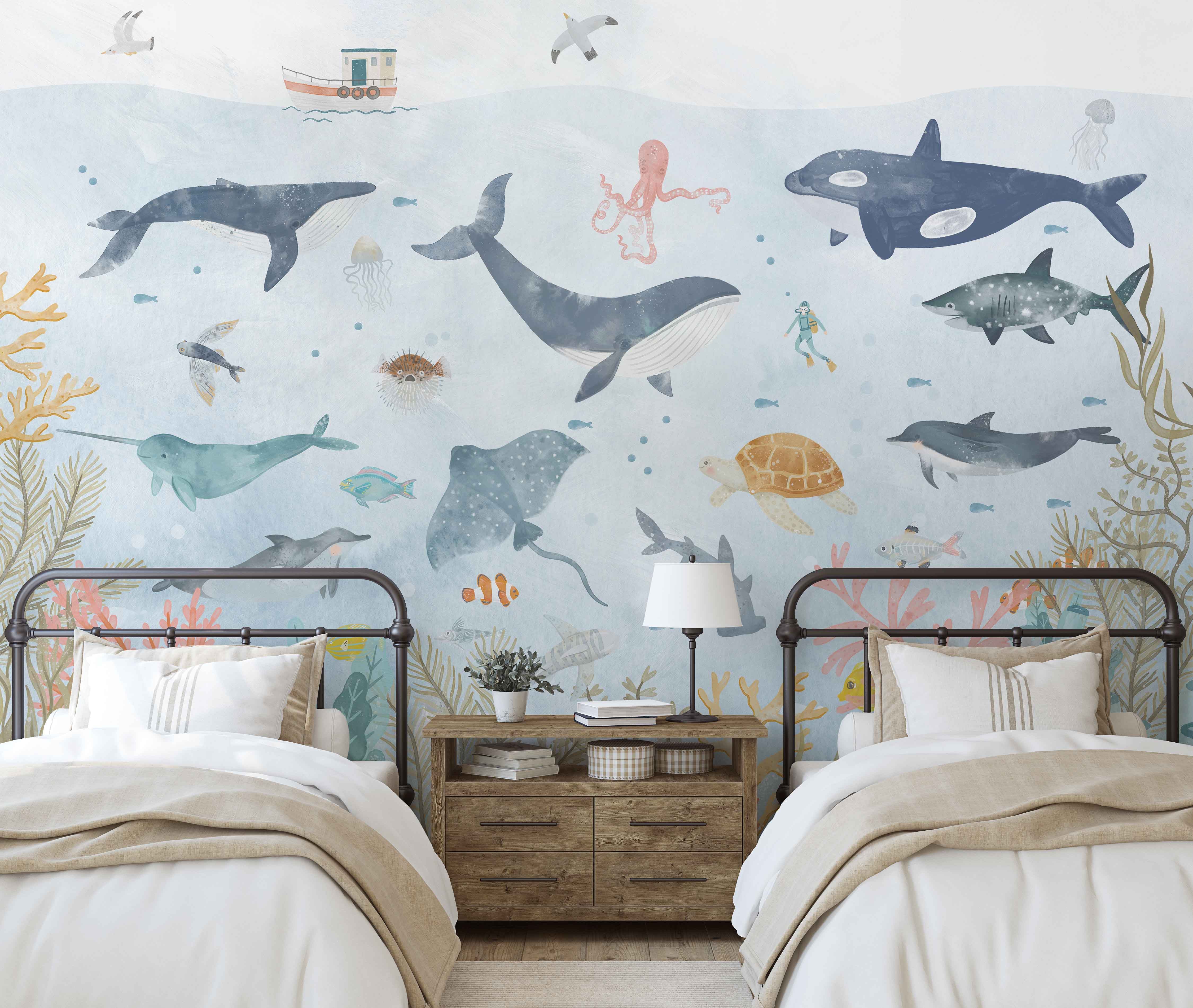 Happy Ocean Mural – Koko Art Shop