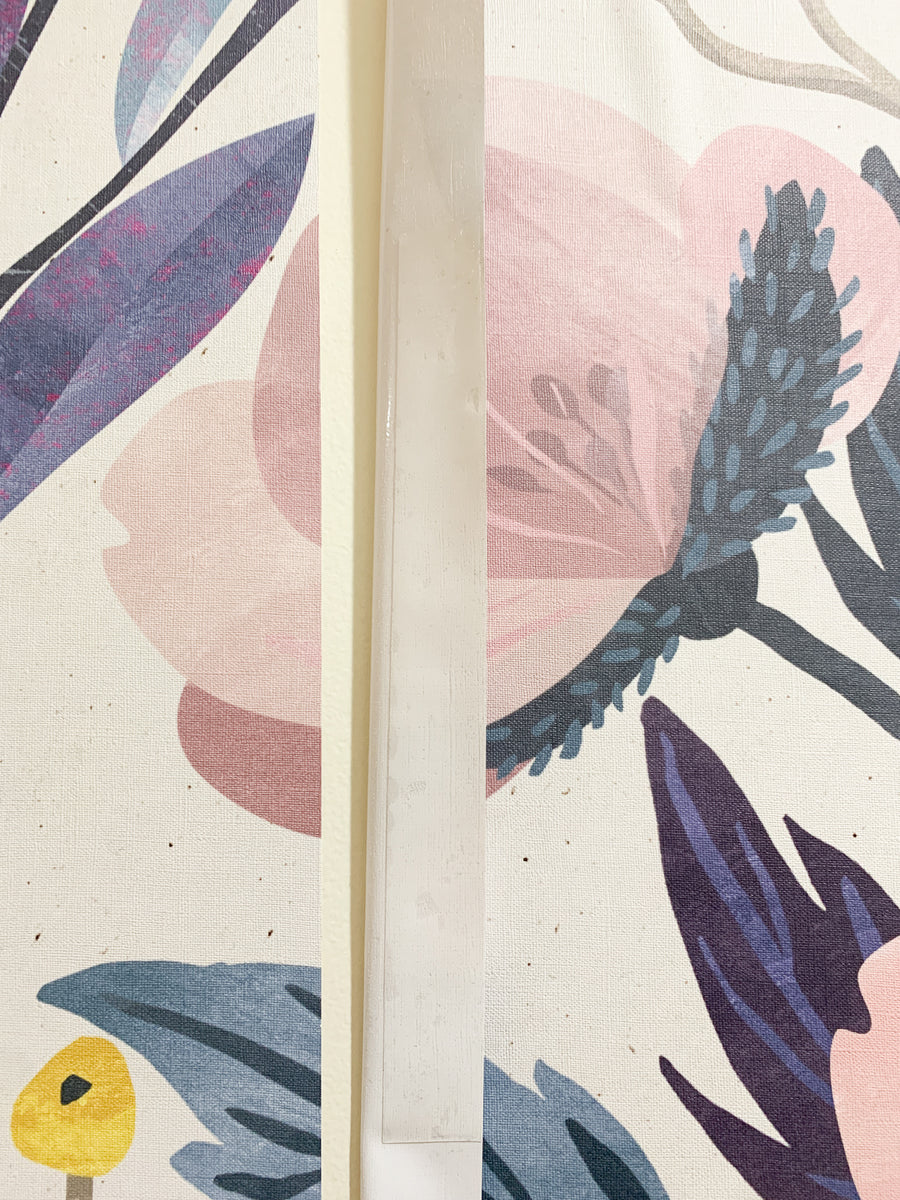 How to repair peel and stick wallpaper falling off the wall Koko Art Shop