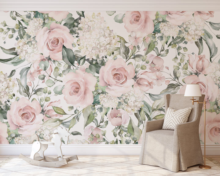 Sweet Rosy Mural