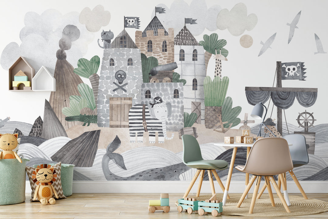 Pirate Adventure Mural