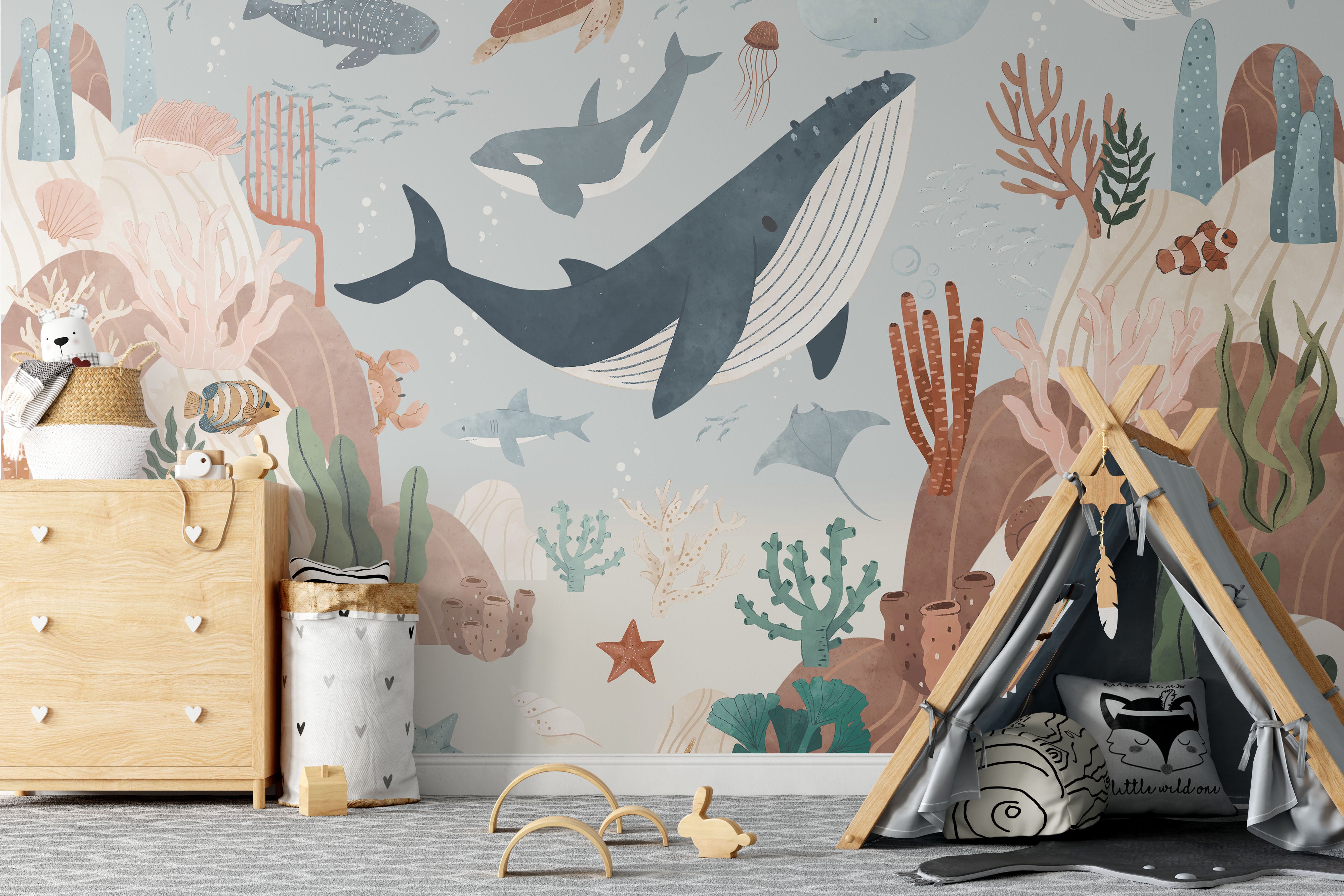 Ocean Wonders Mural – Koko Art Shop