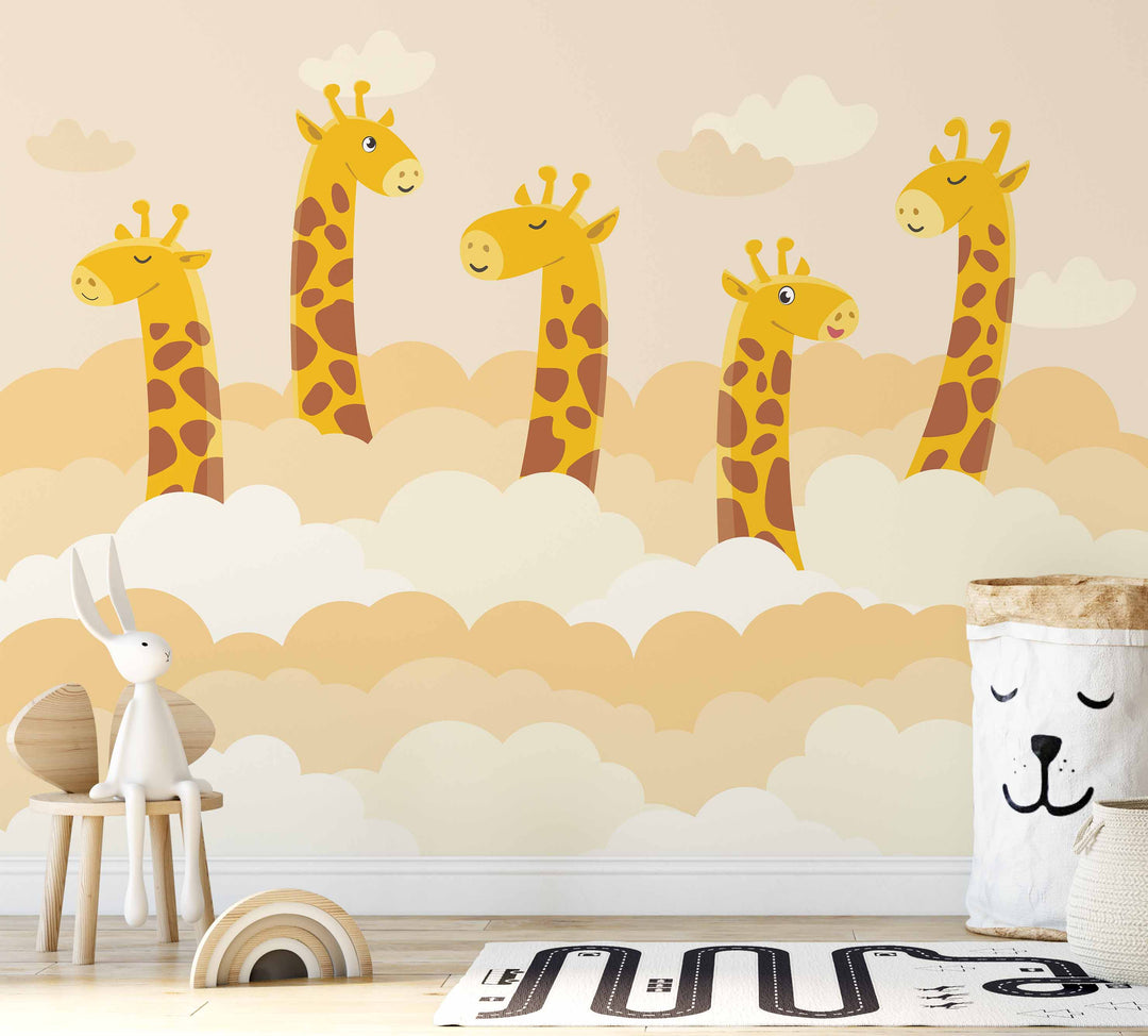 Happy Giraffe Mural