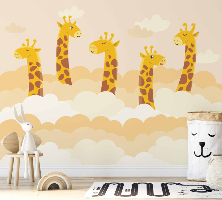 Happy Giraffe Mural