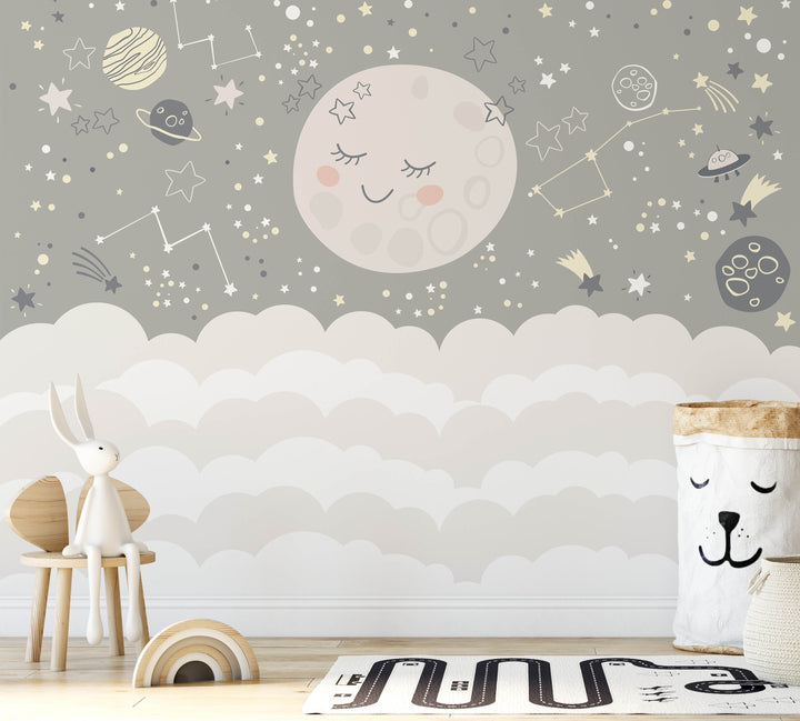 Cozy Moon Mural
