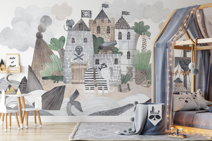 Pirate Adventure Mural