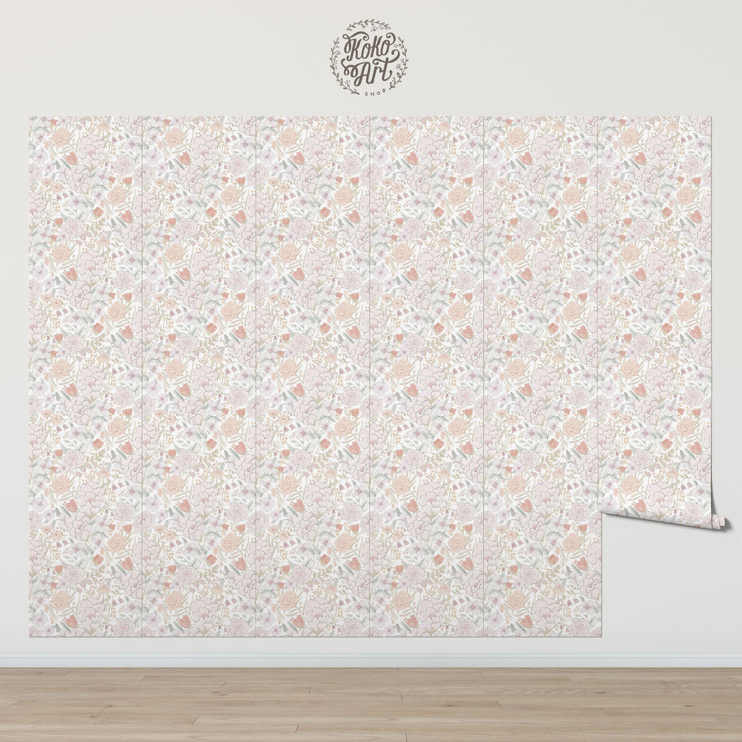Romantic Meadow Wallpaper - Studio Exclusive