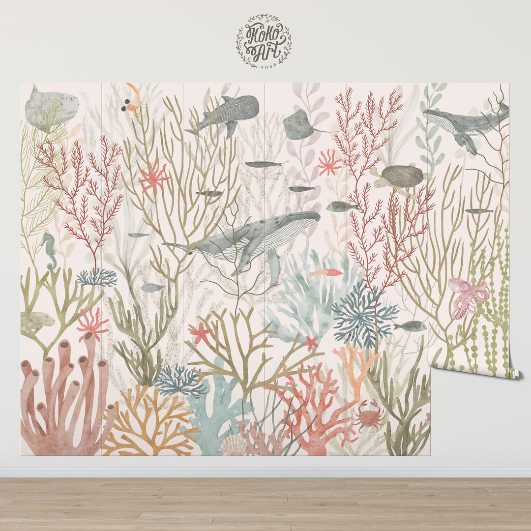Marine Melody Wallpaper Mural