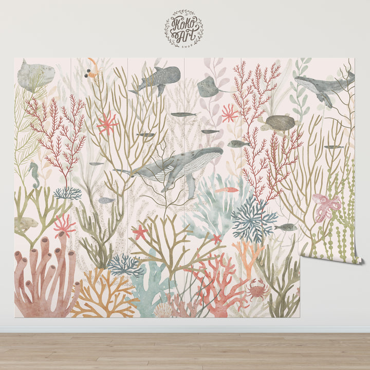 Marine Melody Wallpaper Mural
