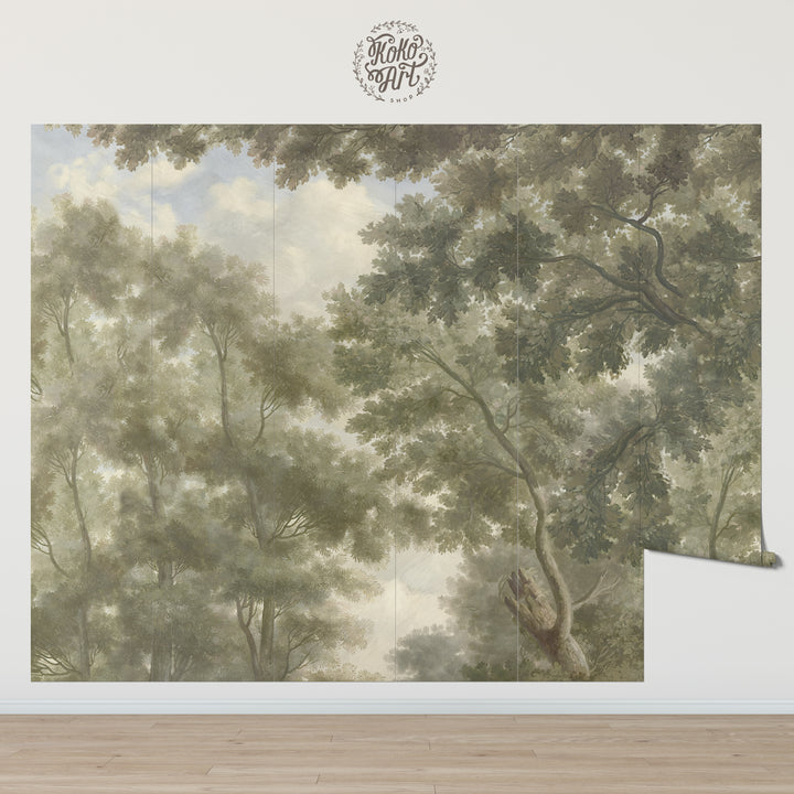 The Vintage Foliage Mural