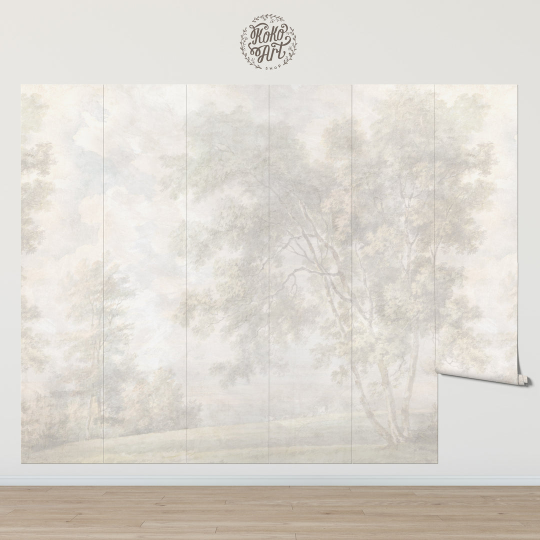 Light Timeless Land Wallpaper Mural